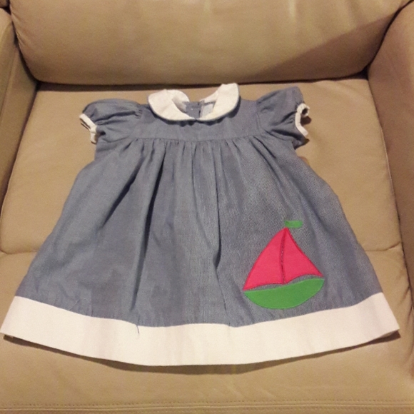 Baby girl Beth Terell by Johnston dress - Picture 1 of 7